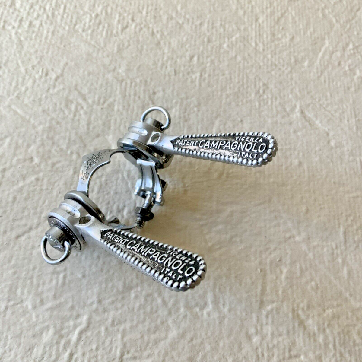 CAMPAGNOLO RECORD DOWN-TUBE SHIFTERS CLAMP ON FRICTION | eBay