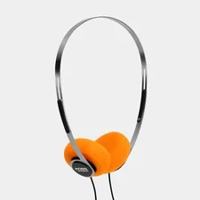 Koss x Retrospekt P/21 Retro Orange Foam On-Ear Headphones Headset