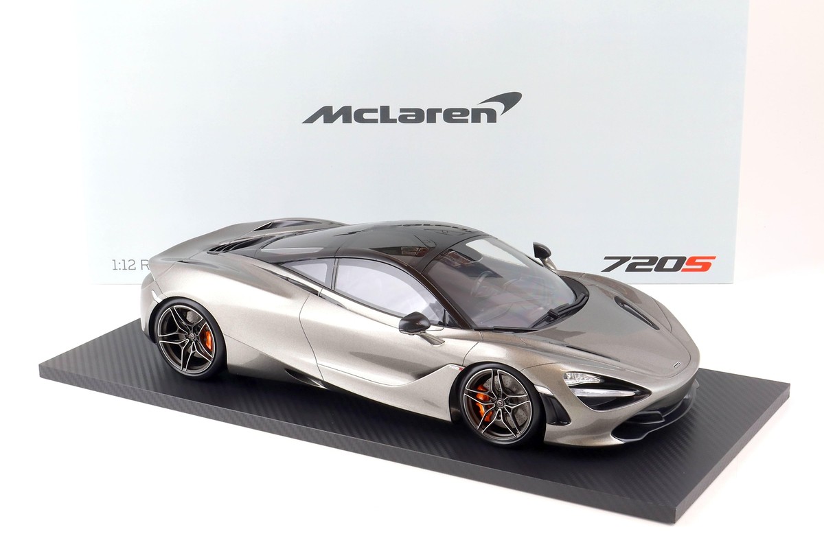 1:12 TSM Model McLaren 720S Coupe Blade silver/ black