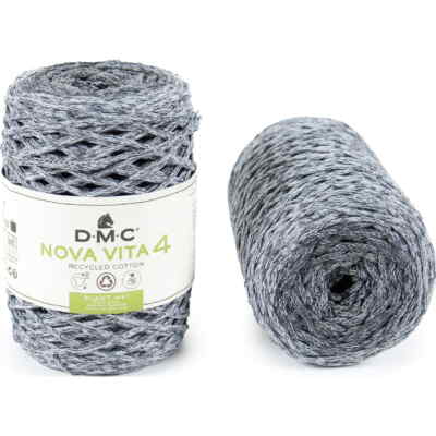 DMC Nova Vita 4 Makramee Häkeln Stricken Recyceltes Baumwollgarn (0,05 EUR/m)