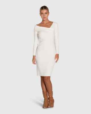 belle knit dress The Belle Knit Dress feels so, so good. It's so warm and snuggly, has a really good weight to it, and we love that the belt can be worn any which way