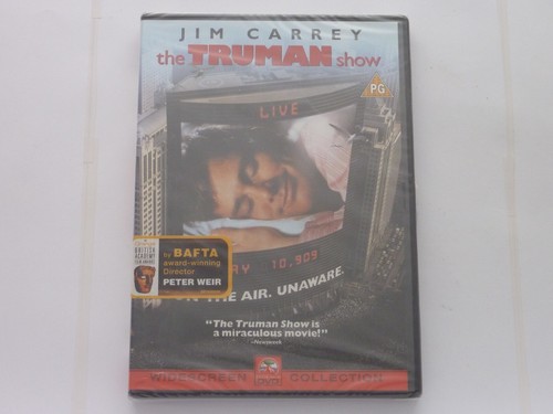 The Truman Show DVD NEW Jim Carrey Film Film 1998 Widescreen Collection TV Show - Picture 7 of 7