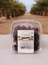 2LB MIXED ORGANIC MEDJOOL DATES. FRESH ARIZONA'S GROWN RANCHO LAS NOVIAS.