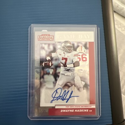 2019 Panini Contenders Draft Picks Cracked Ice RC Auto /23 Parris Campbell OSU