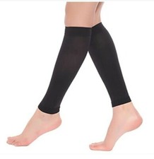 12 Knee Compression Brace/Socks 6 Pair black/blue Medium By Chiconn