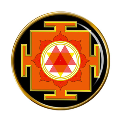 Durga Yantra Anstecker Abzeichen