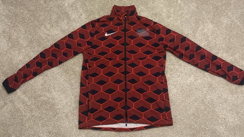 DEFECT Men's M 🔥 Nike Kenya Olympic Pro Elite Podium Running Jacket CI8739-010