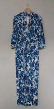 Brenda Edwards Printed Empire Jumpsuit Medium Regular  Chest 40" Leg 28" QVC. 