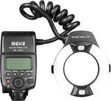 Meike MK-14EXT E-TTL Macro Ring Lite Flash with LED AF Assist Lamp For Canon C
