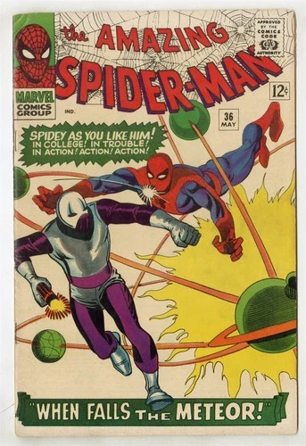 Amazing Spider-Man #36 VF 8.0  1st app. The Looter  Marvel  1966  No Reserve