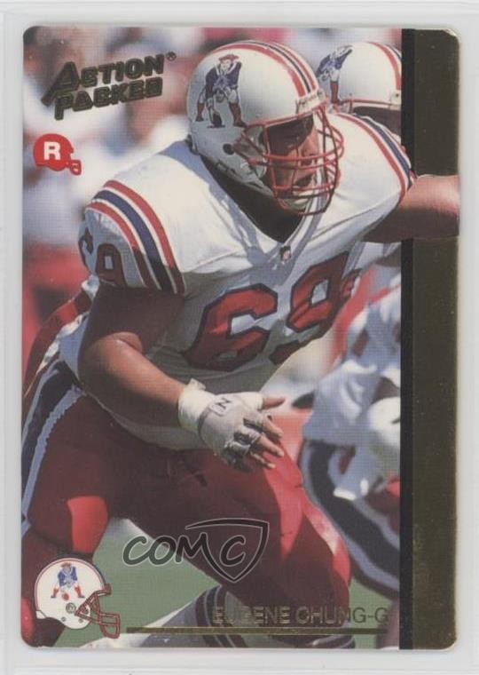 1992 Action Packed Rookie Update Eugene Chung #46 RC 08de