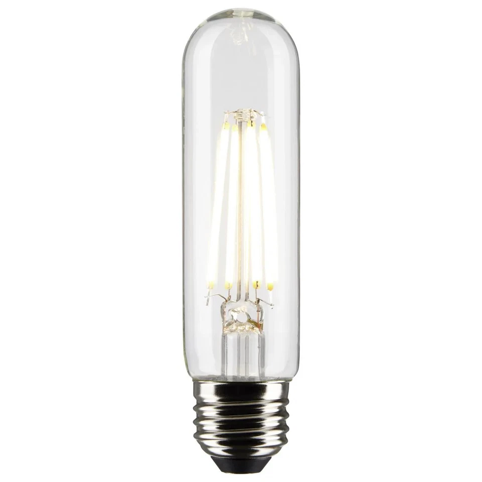 8 Watt T10 LED - Clear - Medium base - 90 CRI - 3000K - 120 Volt - 24-Pack - Image 2 of 4