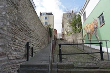 Photo 6x4 Spring Hill Bristol A very steep path up from Dove Street. c2017