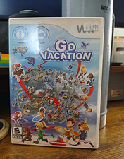 Namco Go Vacation Nintendo Wii E10+ Manual Included Wii MotionPlus Compatible