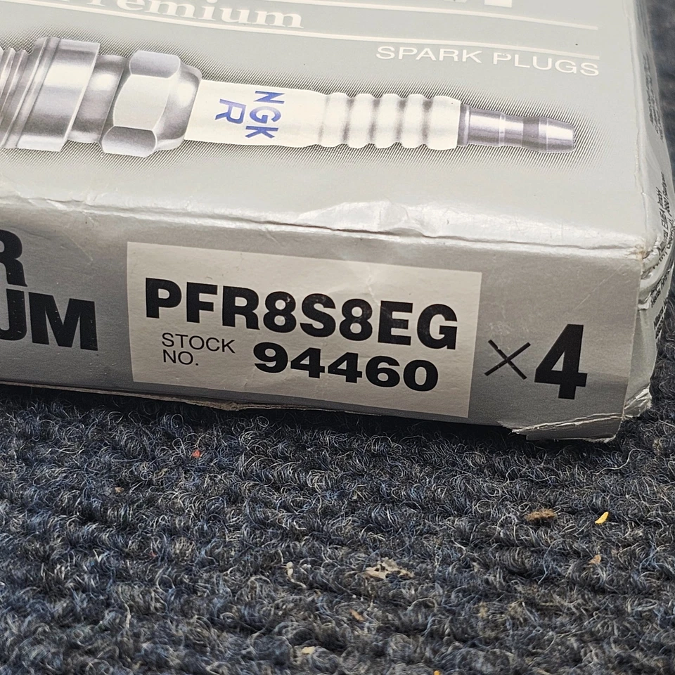 (CANTIDAD 4) Bujías NGK 94460 PFR8S8EG para Audi A6 Quattro 2009-18 Foto 3 de 4