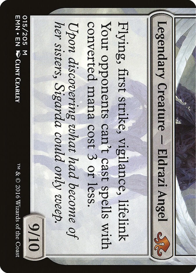 Magic The Gathering MTG BRUNA, THE FADING LIGHT FRENCH Eldritch Moon NM - Image 2 of 2