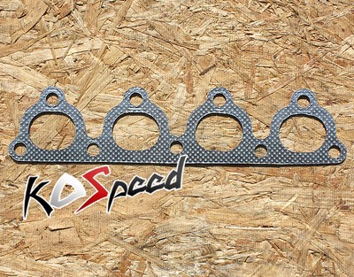 FOR HONDA D-SERIE EXHAUST HEADER MANIFOLD GRAPHITE ALUMINUM GASKET D13/14/15/16