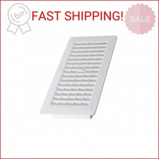 Decor Grates PL410-WH 4-Inch by 10-Inch Plastic Floor Register, White