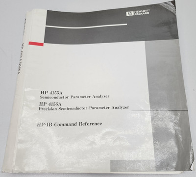 HP 4155A / HP 4156A HP-IB Command Reference