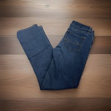 Maurices Women  s Jeans Size 8 Regular Mid Rise Straight Leg Blue Denim