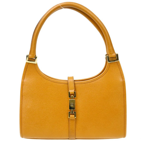 Gucci Vintage Jackie Leather Brown Handbag