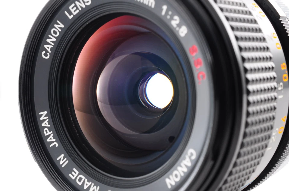 "O" **Almost MINT** Canon FD 24mm f/2.8 S.S.C. Wide Angle Lens w/ Cap From Japan - Image 2 of 4