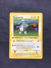 Pokemon Cards: Base Set 1st Edition Common: Magnemite 53/102