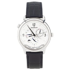 Jaeger-LeCoultre Master Geographic Stainless Steel Silver Dial 40mm Q4128420