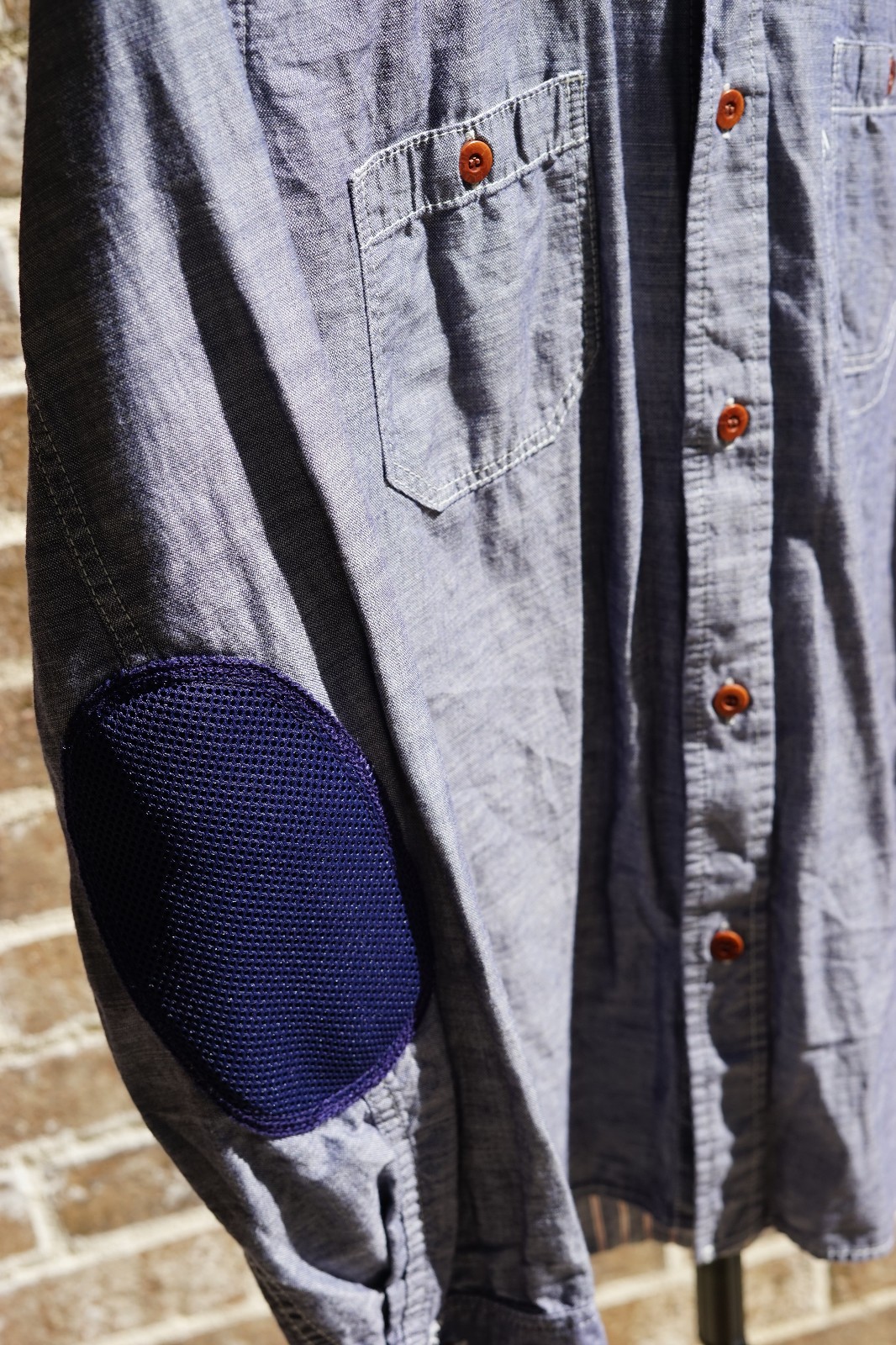 junya watanabe button up elbow patch - image 3