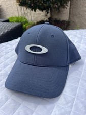 Vintage Oakley Y2K 1990s O Matter Flex for Hat Cap Size Small-medium Navy Blue