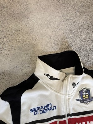 Yamaha Racing Jacket 50th Anniversary L Quarter Zip Moto GP