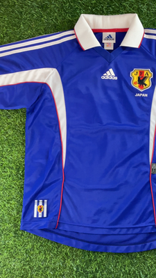 1999-2000日本代表ホームユニフォーム Japan 1999 2000 Official Home Jersey Shirt Kit - JPN XL - J League