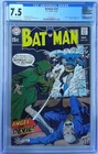 BATMAN (1940) 216 CGC 7.5 ALFRED BEAGLE BECOMES ALFRED PENNYWORTH (SLAB GRADE)