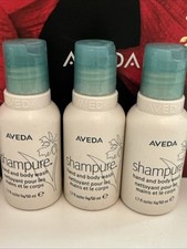 AVEDA lot 3 travel size Shampure hand body wash 1.7 each
