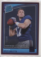 2018 Panini Donruss Rated Rookie Stat Line Season 53/99 Kyle Lauletta #328 14gy