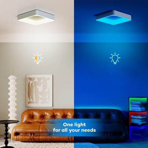 BLNAN LED plafoniera RGB dimmerabile 24W con telecomando lampade cambio colore - Foto 12 di 24