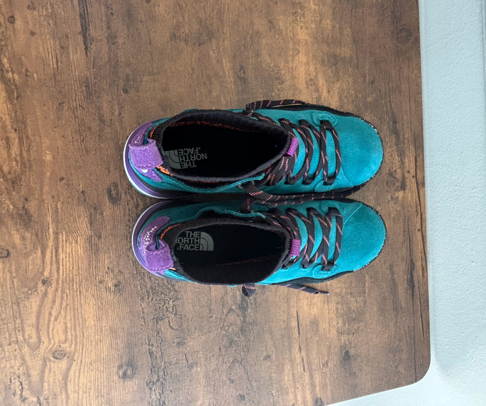 The North Face Back to Berkeley III Waterproof Boots Teal Blue Sz 8.5 No Box New thumbnail 3