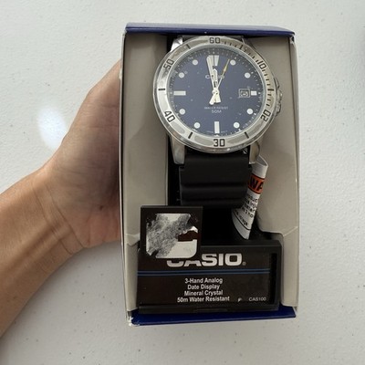 Casio Men s Three-hands Dial Quartz MTP-VD01D-2EV Wrist Watch 45mm