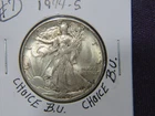 1944-S Walking liberty half in choice B.U. condition # 7