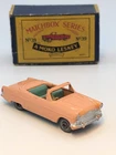 MATCHBOX LESNEY Moko 39a Ford Zodiac Convertible near MIB vintage diecast toy