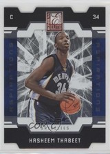 2009-10 Donruss Elite Blue Aspirations Die-Cut 28/34 Hasheem Thabeet #162 1l4