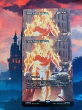 MTG Marvel Super Heroes Fiery Emancipation Borderless x 2