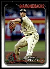 2024 Topps Merrill Kelly Arizona Diamondbacks #112