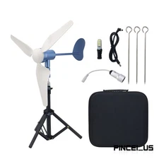 50W 1-24V High-End Micro Wind Generator Kit Portable Wind Turbine Generator pe66