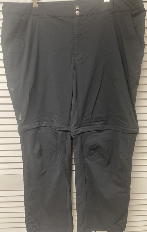 Columbia Women Omni-Shield sz 22W convertible hiking black pants