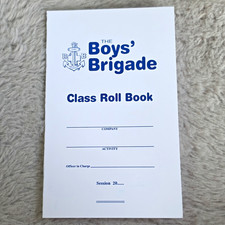 The Boys&rsquo; Brigade Class Roll Book Attendance Record - Boys&rsquo; Brigade Theme Book