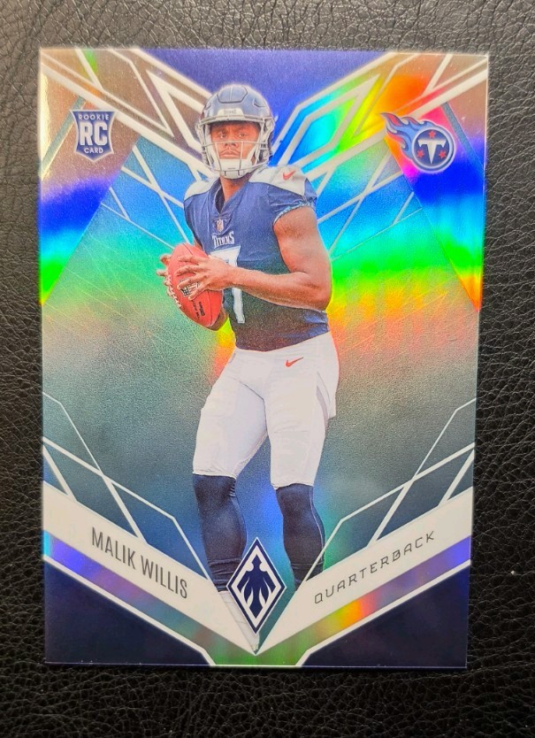 2022 Panini Phoenix - Rookies Malik Willis #103 Teal 101/150 (RC)