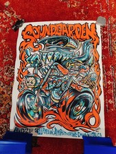 Soundgarden Chula Vista 2014 Tour Poster Mark Sgarbossa Sleep Train Amphitheatre