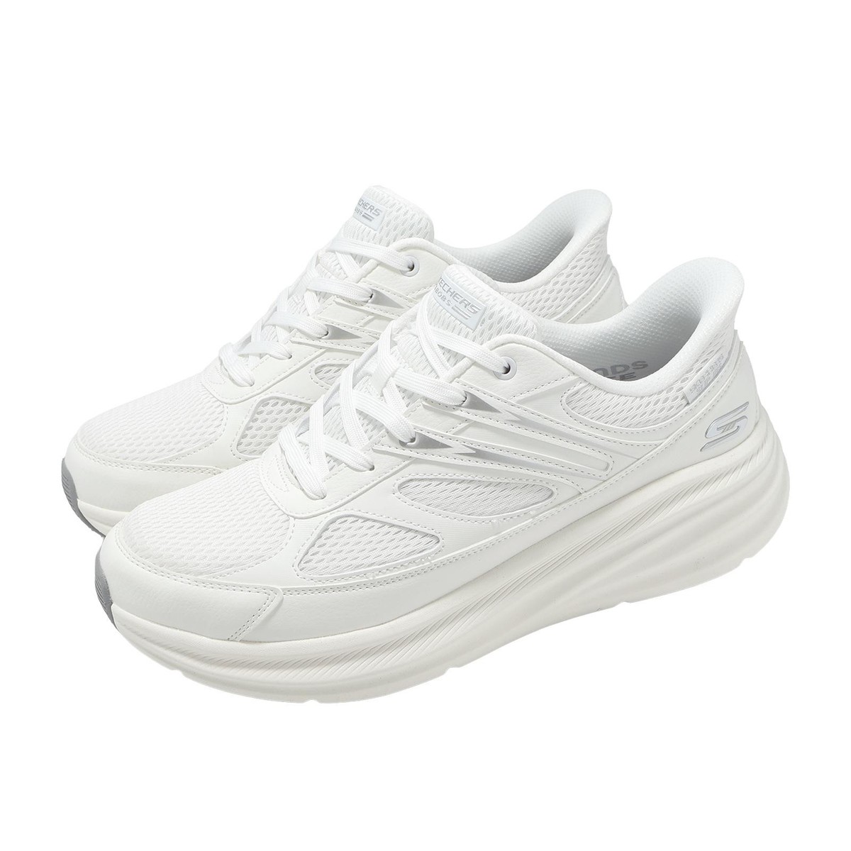 Skechers Bobs Skillz Slip-Ins White Men Lifestyle Casual Shoes