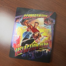 Last Action Hero 1993 4K Ultra HD Blu-Ray Limited Edition Steelbook Digital